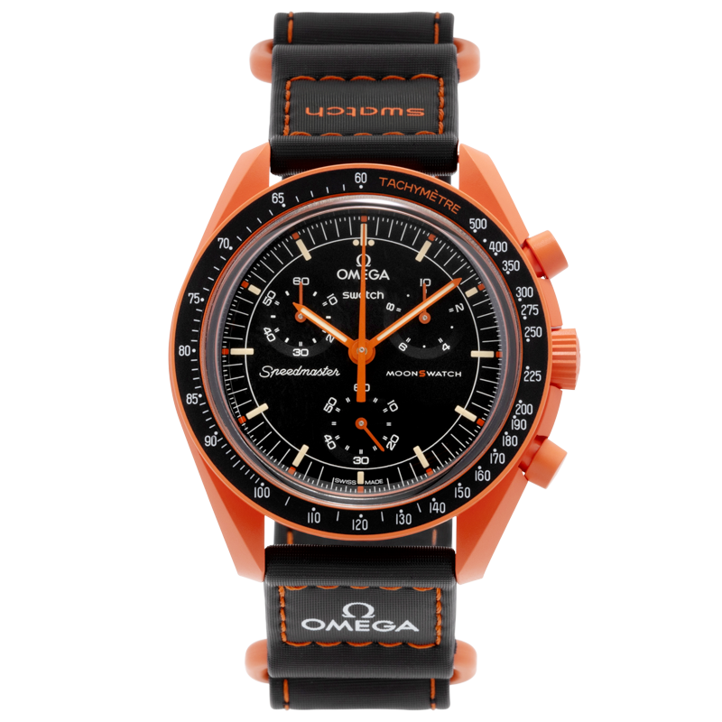 Omega x Swatch Mission on Earth (Lava)