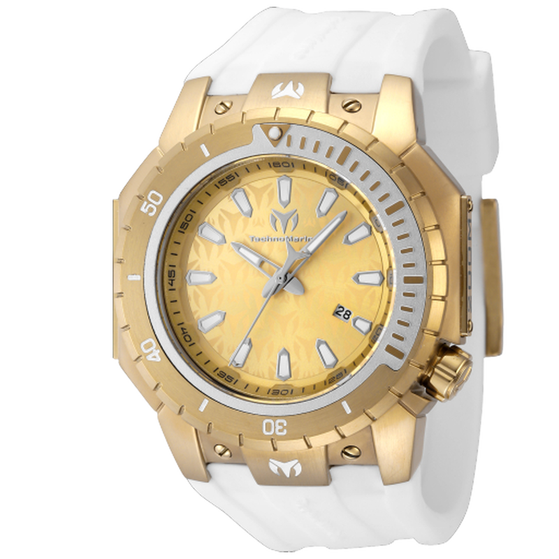 TechnoMarine Manta Sea (Gold, Silicone, 49mm)